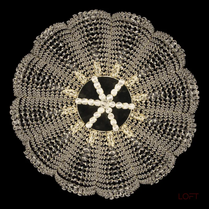 Потолочная люстра Bohemia Ivele Crystal 7708 77081/42 Pa