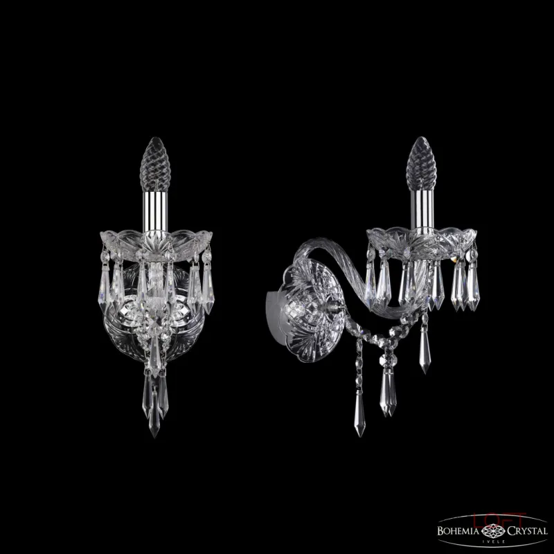 Бра Bohemia Ivele Crystal 1403 1403B/1/160/XL Ni Бра Bohemia Ivele Crystal 1403 1403B/1/160/XL Ni