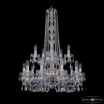 Подвесная люстра Bohemia Ivele Crystal 1402 1402/10+5/240/h-90/2d G