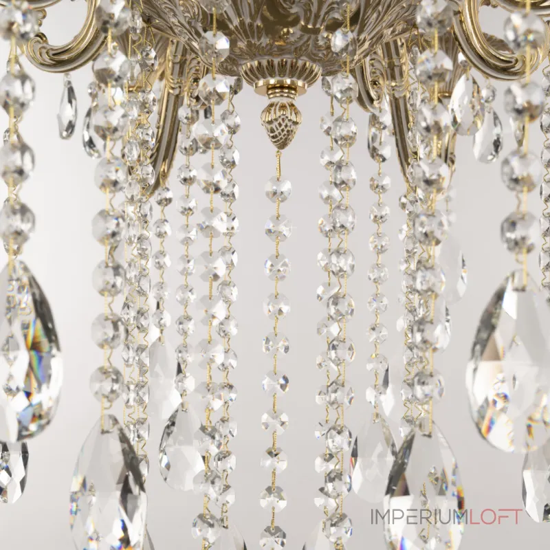 Подвесная люстра Bohemia Ivele Crystal AL7901 AL79101/8/250 B GW