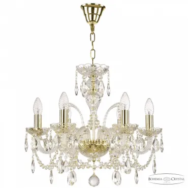 Подвесная люстра Bohemia Ivele Crystal 105 105/6/165 G Подвесная люстра Bohemia Ivele Crystal 105 105/6/165 G
