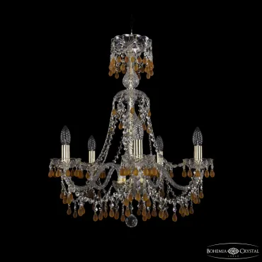Подвесная люстра Bohemia Ivele Crystal 1410 1410/5/195/XL-66 G V1003 Подвесная люстра Bohemia Ivele Crystal 1410 1410/5/195/XL-66 G V1003