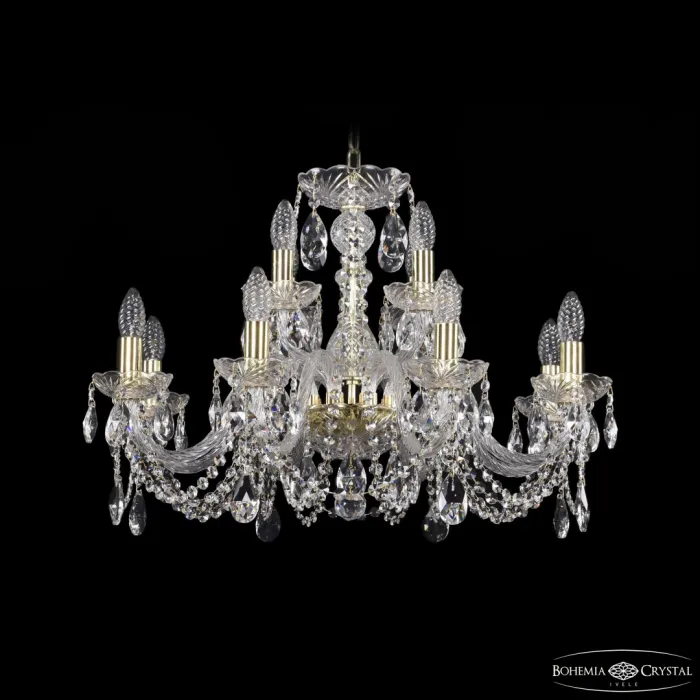 Люстра Bohemia Ivele Crystal 1402 1402/8+4/240 G от ImperiumLoft