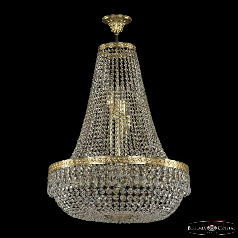 Подвесная люстра Bohemia Ivele Crystal 1901 19011/H2/55IV G Подвесная люстра Bohemia Ivele Crystal 1901 19011/H2/55IV G