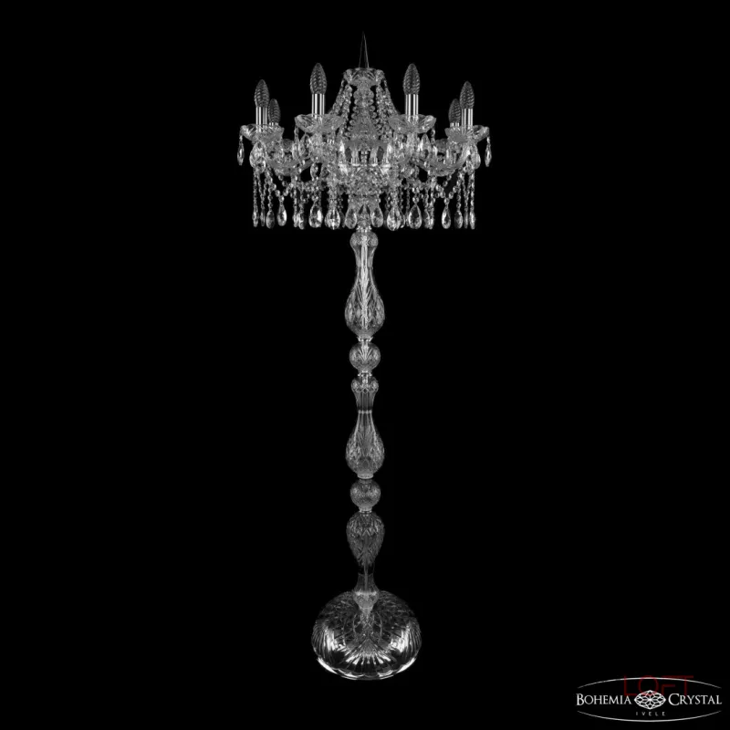 Торшер Bohemia Ivele Crystal 1413 1413T1/8/200-160 Ni