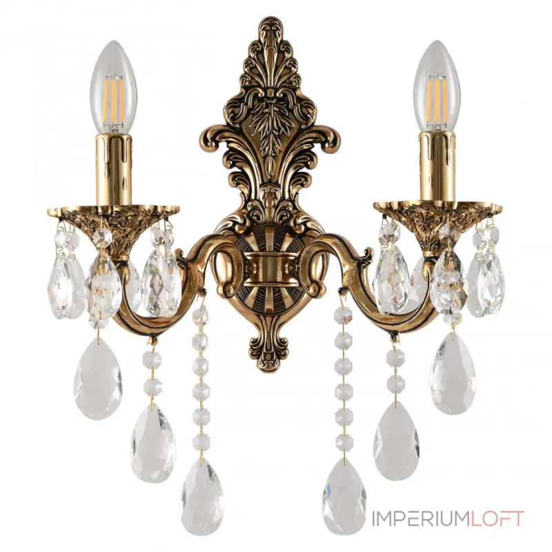 Бра Bohemia Ivele Crystal AL7801 AL7801B14/2/175 B GB