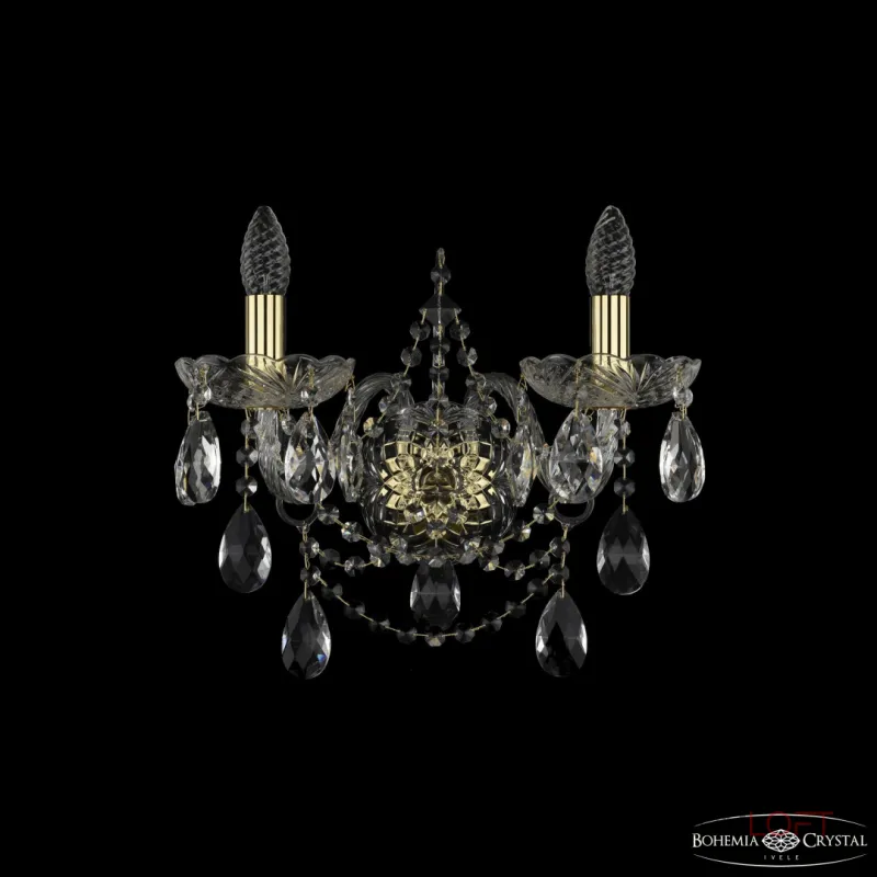 Бра Bohemia Ivele Crystal 1411 1411B/2/160/XL G