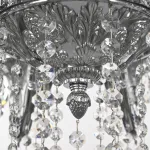 Подвесная люстра Bohemia Ivele Crystal AL7901 AL79101/10/250 B Ni