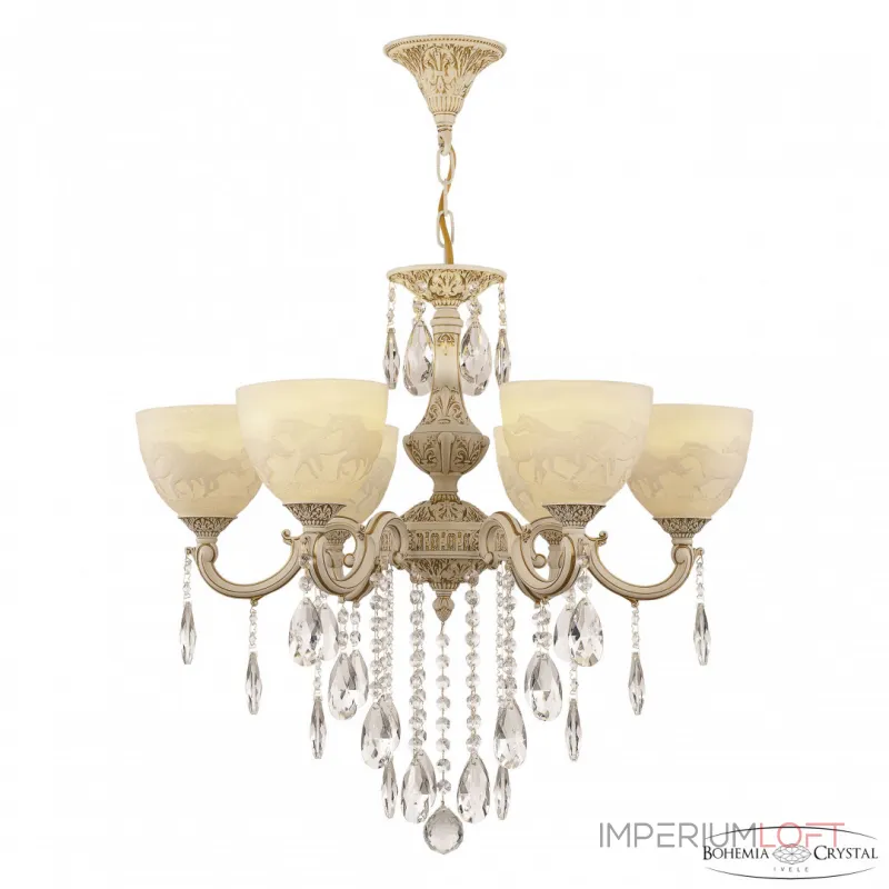Подвесная люстра Bohemia Ivele Crystal AL7801 AL78101/6/175 B WMG P1 U Horse