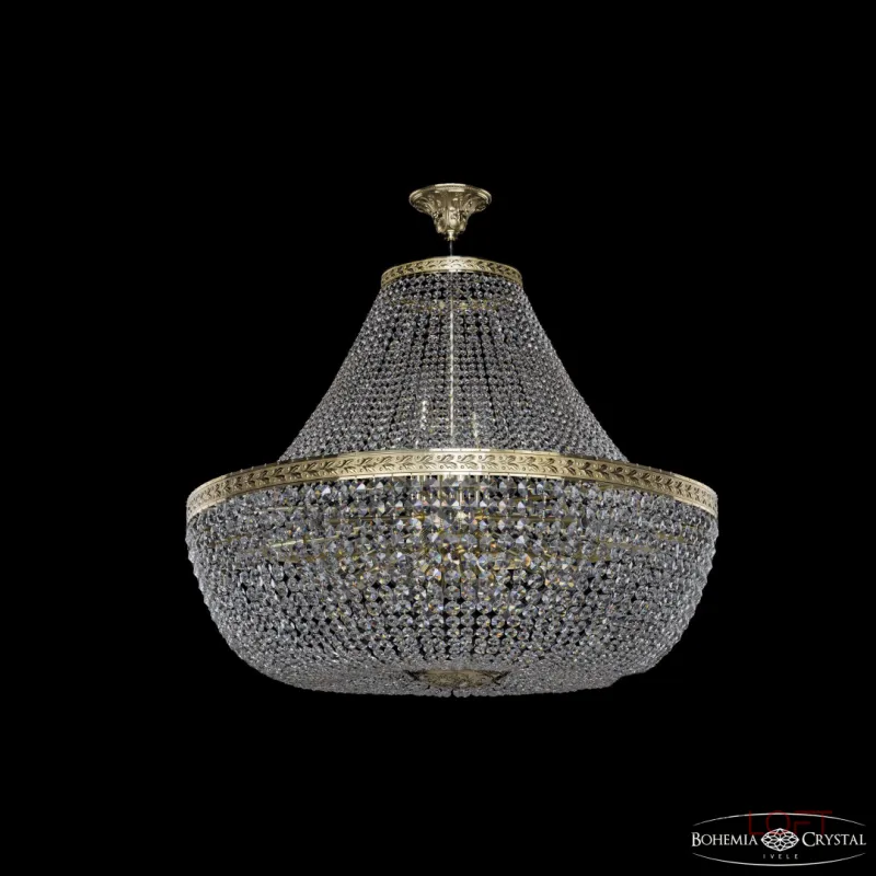 Подвесная люстра Bohemia Ivele Crystal 1911 19111/H1/90IV G Подвесная люстра Bohemia Ivele Crystal 1911 19111/H1/90IV G