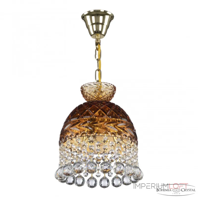 Подвесной светильник Bohemia Ivele Crystal 5478 5478/22 G Amber/M-1F Balls