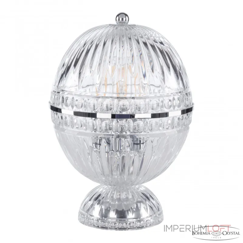 Настольная лампа Bohemia Ivele Crystal 5480 5480L/18 Ni Clear/M-1G Настольная лампа Bohemia Ivele Crystal 5480 5480L/18 Ni Clear/M-1G