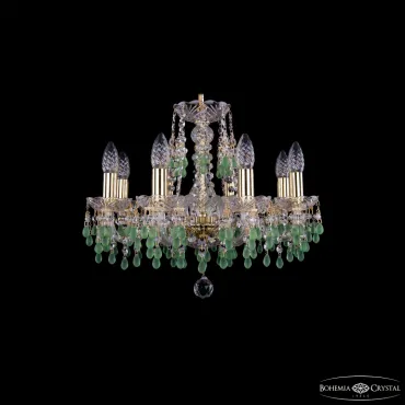 Подвесная люстра Bohemia Ivele Crystal 1410 1410/8/160 G V5001 Подвесная люстра Bohemia Ivele Crystal 1410 1410/8/160 G V5001