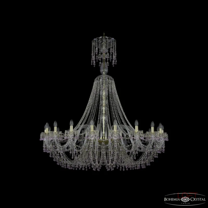 Подвесная люстра Bohemia Ivele Crystal 1410 1410/20/530/XL-157 G V7010