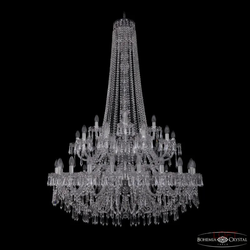 Подвесная люстра Bohemia Ivele Crystal 1403 1403/20+10+5/400/h-164/2d Ni