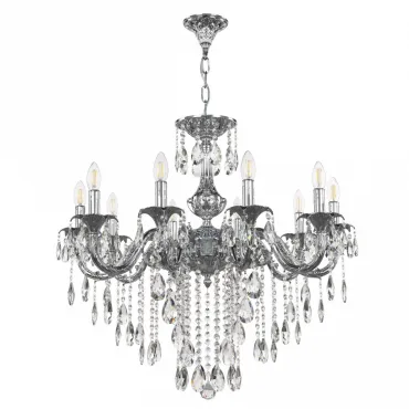 Подвесная люстра Bohemia Ivele Crystal AL7901 AL79101/10/250 B Ni