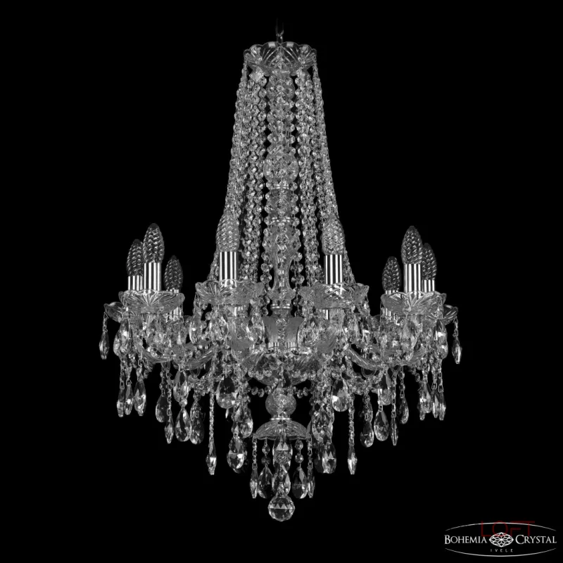 Подвесная люстра Bohemia Ivele Crystal 1415 1415/10/200/h-75 Ni