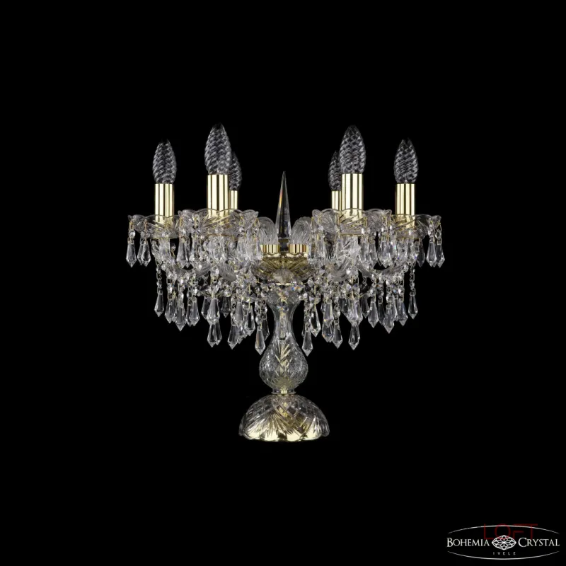 Настольная лампа Bohemia Ivele Crystal 1403 1403L/6/141-39 G
