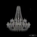 Подвесная люстра Bohemia Ivele Crystal 1403 1403/24+12/530/h-160 G