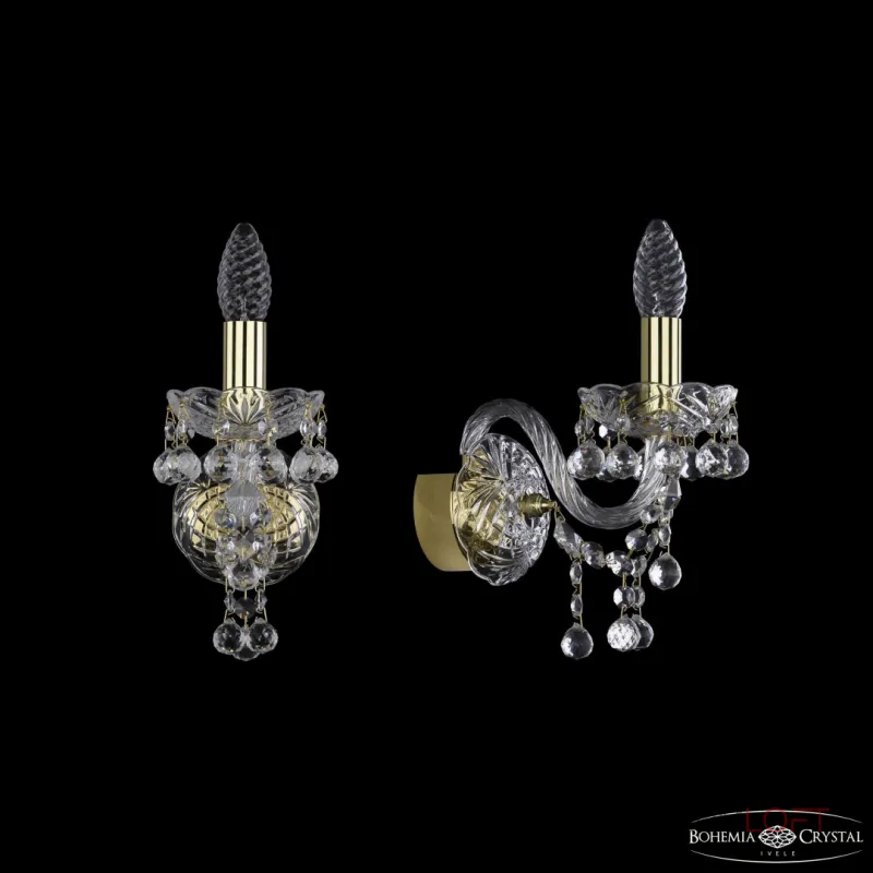 Бра Bohemia Ivele Crystal 1409 1409B/1/141 G Бра Bohemia Ivele Crystal 1409 1409B/1/141 G