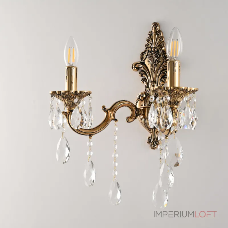 Бра Bohemia Ivele Crystal AL7801 AL7801B14/2/175 B GB