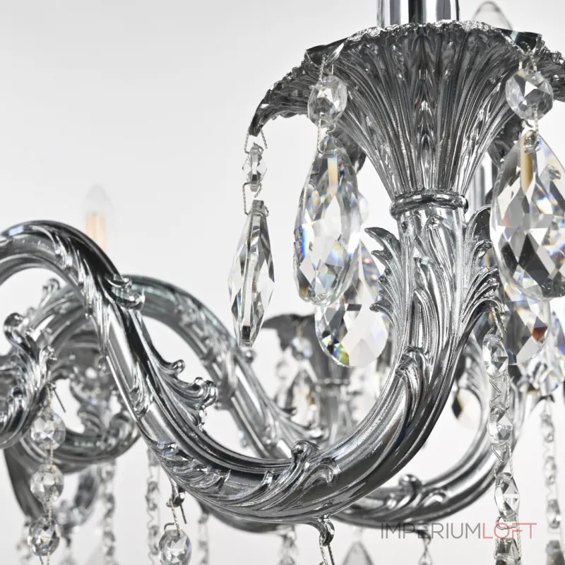 Подвесная люстра Bohemia Ivele Crystal AL7901 AL79101/10/250 B Ni