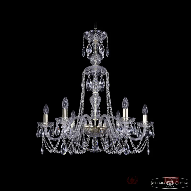 Люстра Bohemia Ivele Crystal 1402 1402/6/240/XL-73 G от ImperiumLoft