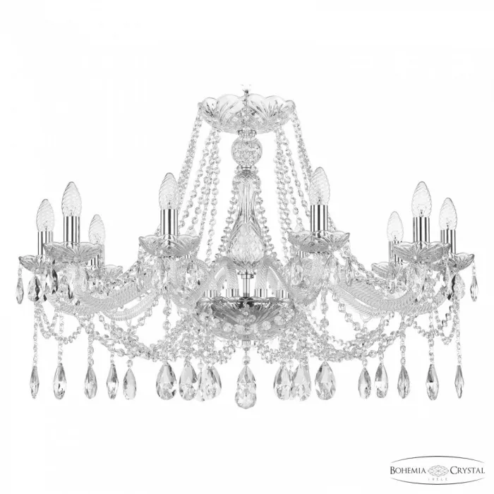 Люстра Bohemia Ivele Crystal 107 107/10/300 Ni от ImperiumLoft