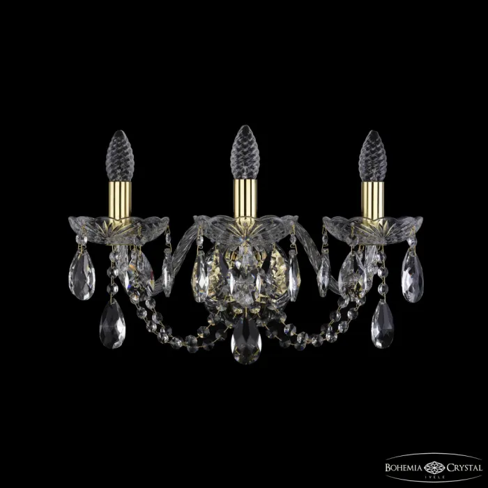 Бра Bohemia Ivele Crystal 1402 1402B/3/160/XL G от ImperiumLoft