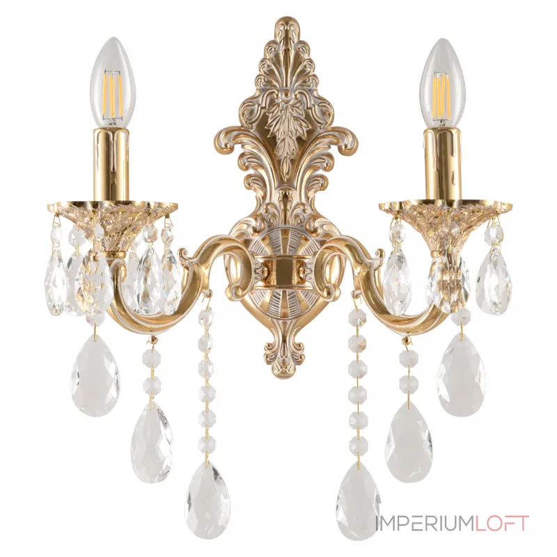 Бра Bohemia Ivele Crystal AL7801 AL7801B14/2/175 B GW