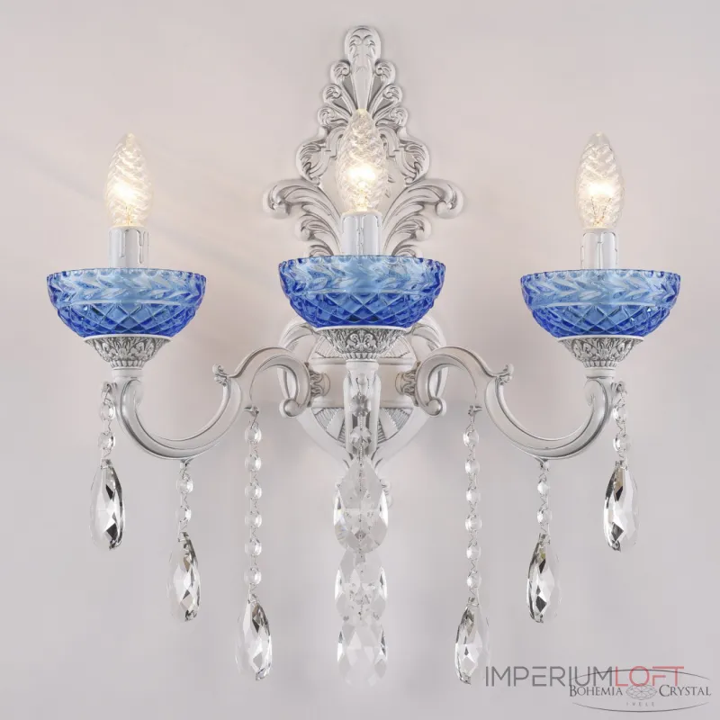 Бра Bohemia Ivele Crystal AL7801 AL7801B15/3/175 B WMN P Aquamarine/M-1F от ImperiumLoft Бра Bohemia Ivele Crystal AL7801 AL7801B15/3/175 B WMN P Aquamarine/M-1F от ImperiumLoft