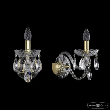 Бра Bohemia Ivele Crystal 1402 1402B/1/160/XL G Бра Bohemia Ivele Crystal 1402 1402B/1/160/XL G