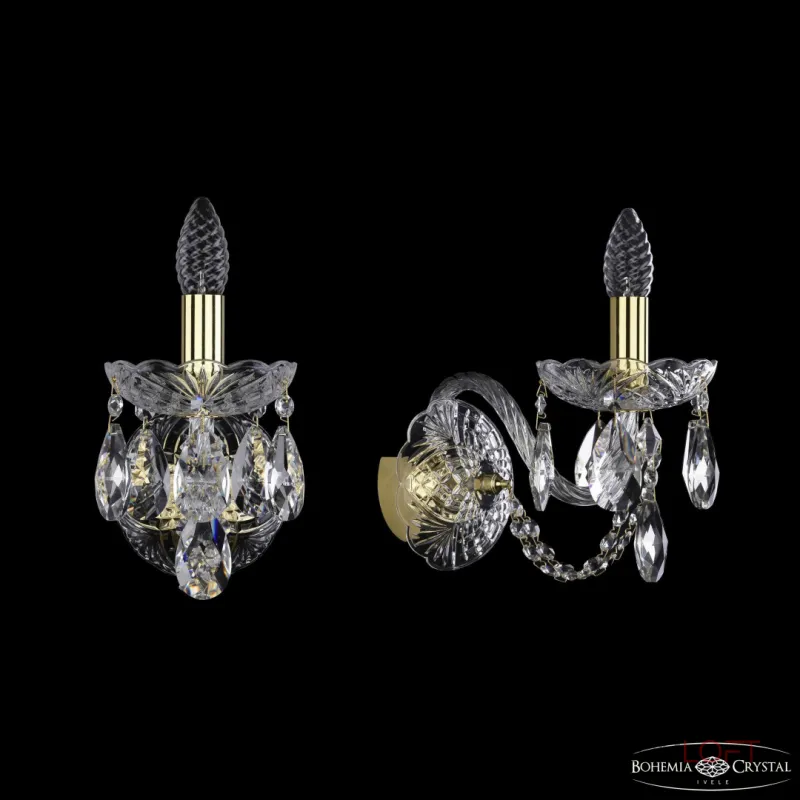 Бра Bohemia Ivele Crystal 1402 1402B/1/160/XL G Бра Bohemia Ivele Crystal 1402 1402B/1/160/XL G