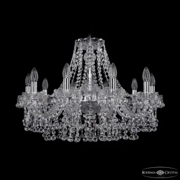 Люстра подвесная Bohemia Ivele Crystal 1409 1409/10/240 Ni