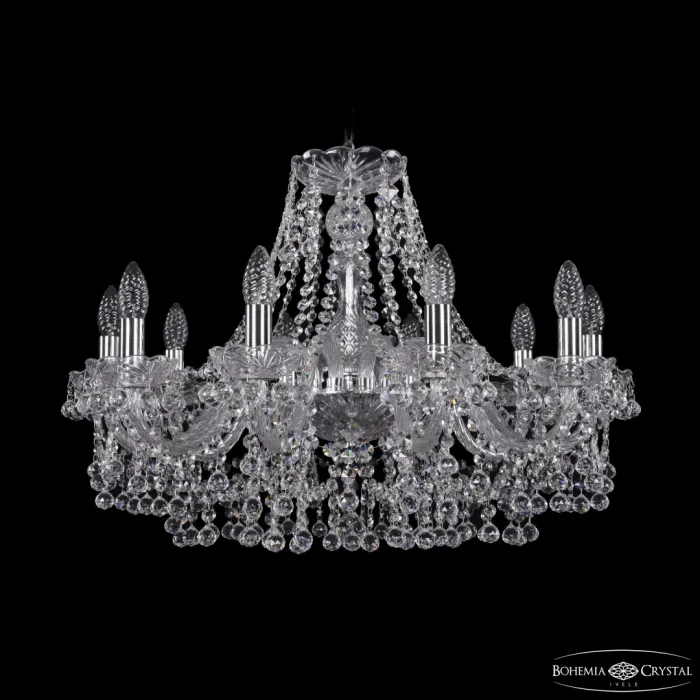 Люстра подвесная Bohemia Ivele Crystal 1409 1409/10/240 Ni от ImperiumLoft