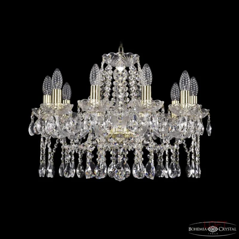 Подвесная люстра Bohemia Ivele Crystal 1413 1413/10/200 G