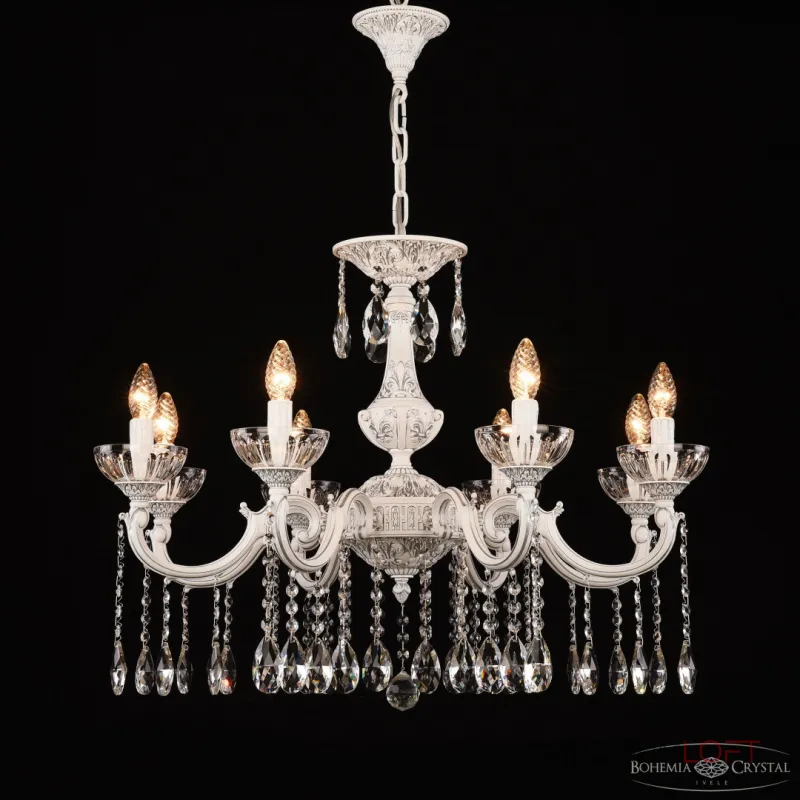 Подвесная люстра Bohemia Ivele Crystal AL7801 AL78101/8/250 A WMN P Clear/M-1H