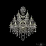 Подвесная люстра Bohemia Ivele Crystal 1415 1415/16+8+4/300/3d G