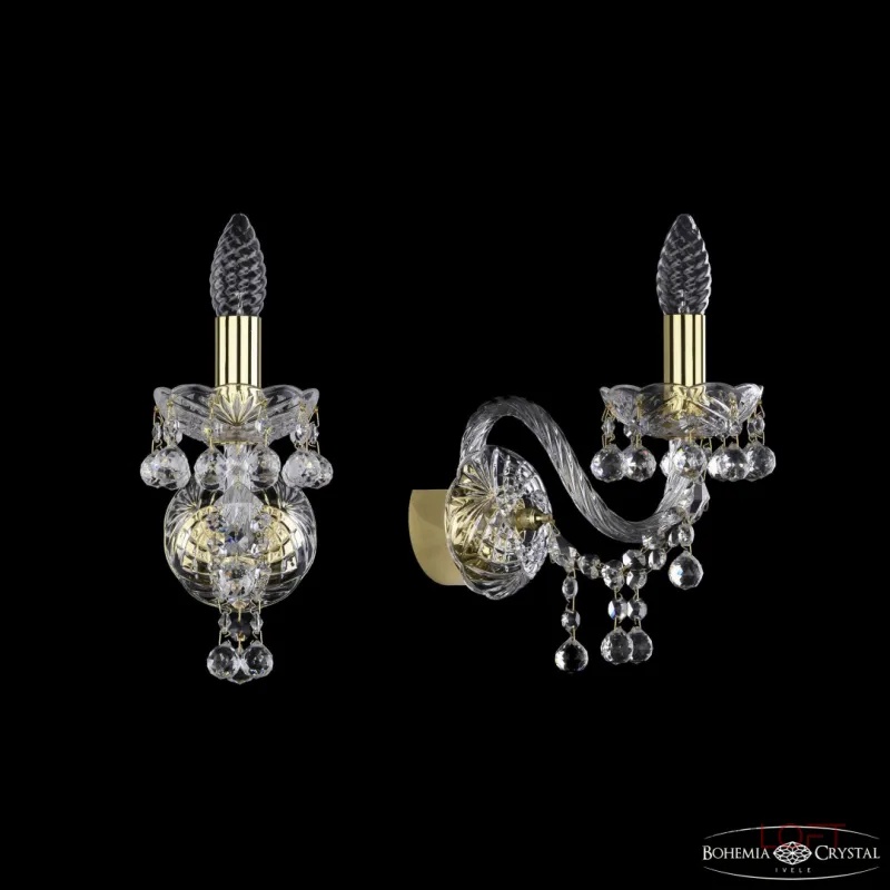 Бра Bohemia Ivele Crystal 1409 1409B/1/160 G Бра Bohemia Ivele Crystal 1409 1409B/1/160 G