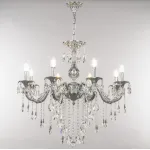 Подвесная люстра Bohemia Ivele Crystal AL7901 AL79101/8/250 B Ni