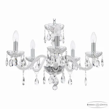 Подвесная люстра Bohemia Ivele Crystal 117 117/5/195 Ni Подвесная люстра Bohemia Ivele Crystal 117 117/5/195 Ni