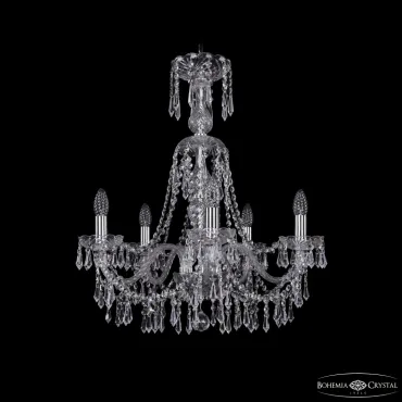Подвесная люстра Bohemia Ivele Crystal 1403 1403/5/195/XL-65 Ni Подвесная люстра Bohemia Ivele Crystal 1403 1403/5/195/XL-65 Ni