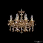 Подвесная люстра Bohemia Ivele Crystal 1413 1413/8/165 G M721