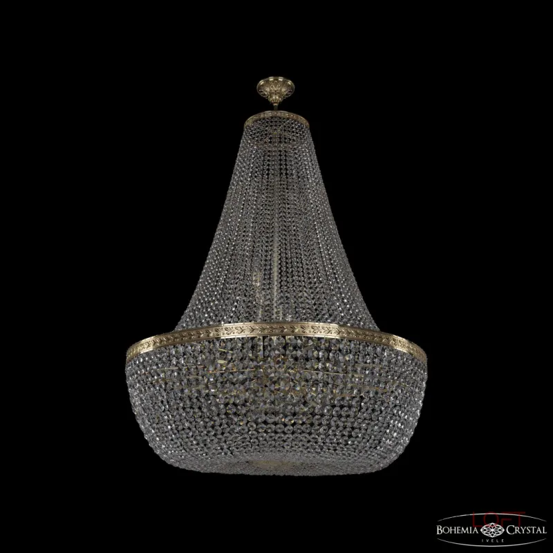Подвесная люстра Bohemia Ivele Crystal 1911 19111/H2/100IV G