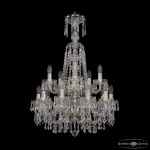 Подвесная люстра Bohemia Ivele Crystal 1403 1403/10+5/195/XL-84/2d G