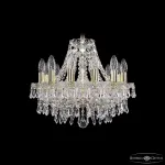 Подвесная люстра Bohemia Ivele Crystal 1403 1403/12/141 G