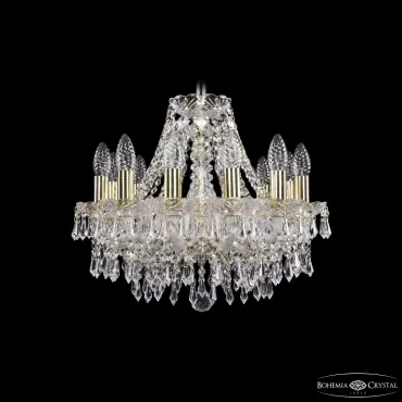 Подвесная люстра Bohemia Ivele Crystal 1403 1403/12/141 G