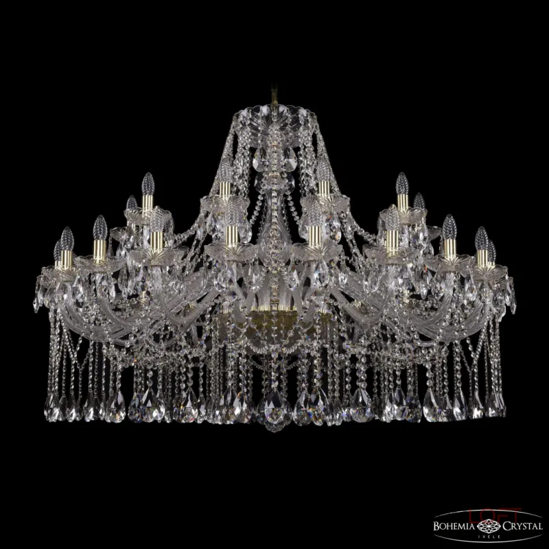 Подвесная люстра Bohemia Ivele Crystal 1413 1413/20+10/460 G Подвесная люстра Bohemia Ivele Crystal 1413 1413/20+10/460 G