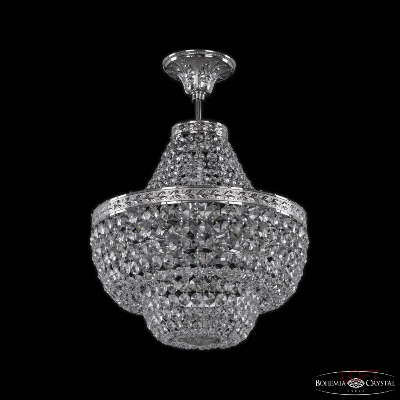 Подвесная люстра Bohemia Ivele Crystal 1910 19101/H1/35IV Ni Подвесная люстра Bohemia Ivele Crystal 1910 19101/H1/35IV Ni