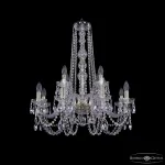Подвесная люстра Bohemia Ivele Crystal 1402 1402/8+4/240/h-76 G